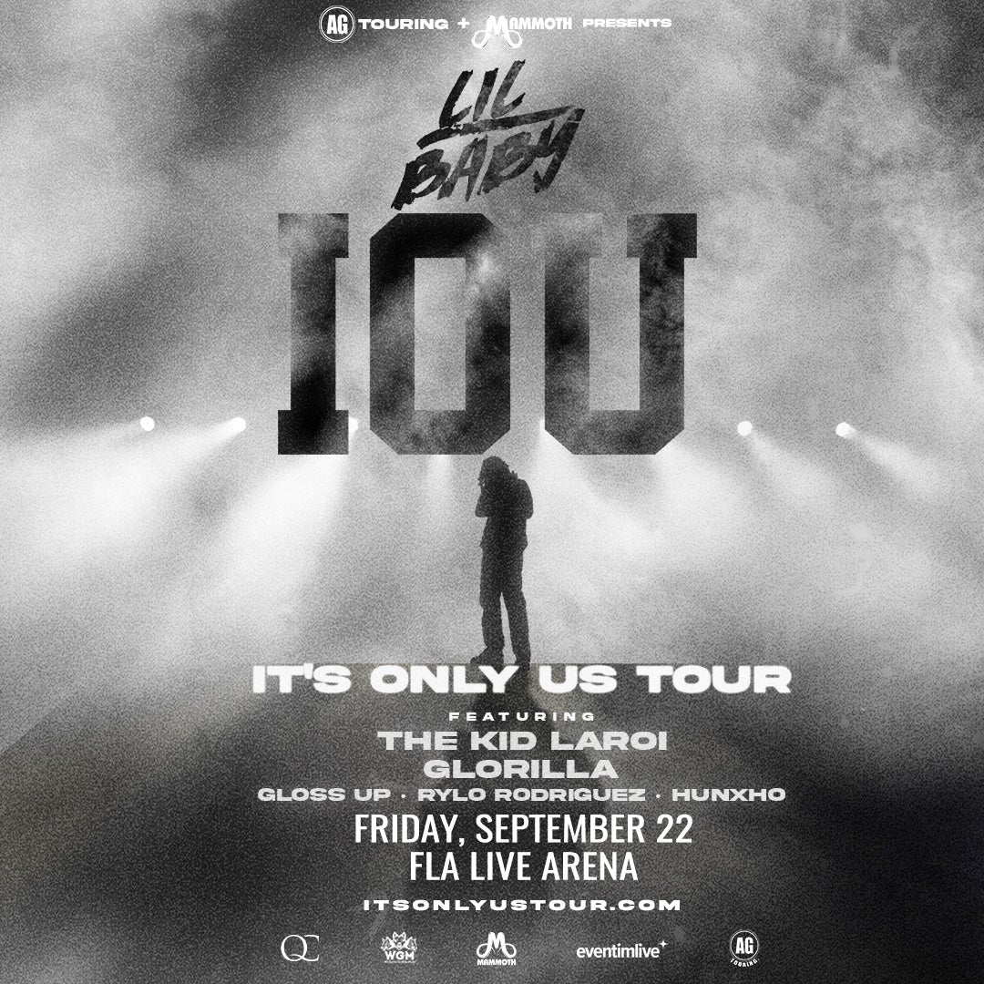 More Info for Lil Baby Announces ‘It’s Only Us’ Nationwide Tour Coming To Amerant Bank Arena On Friday, Sept. 22