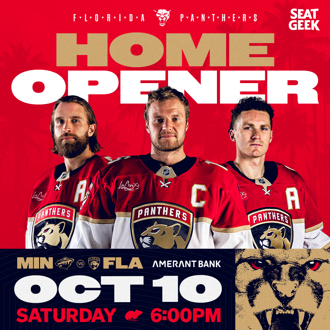 More Info for Home Opener: MIN vs FLA