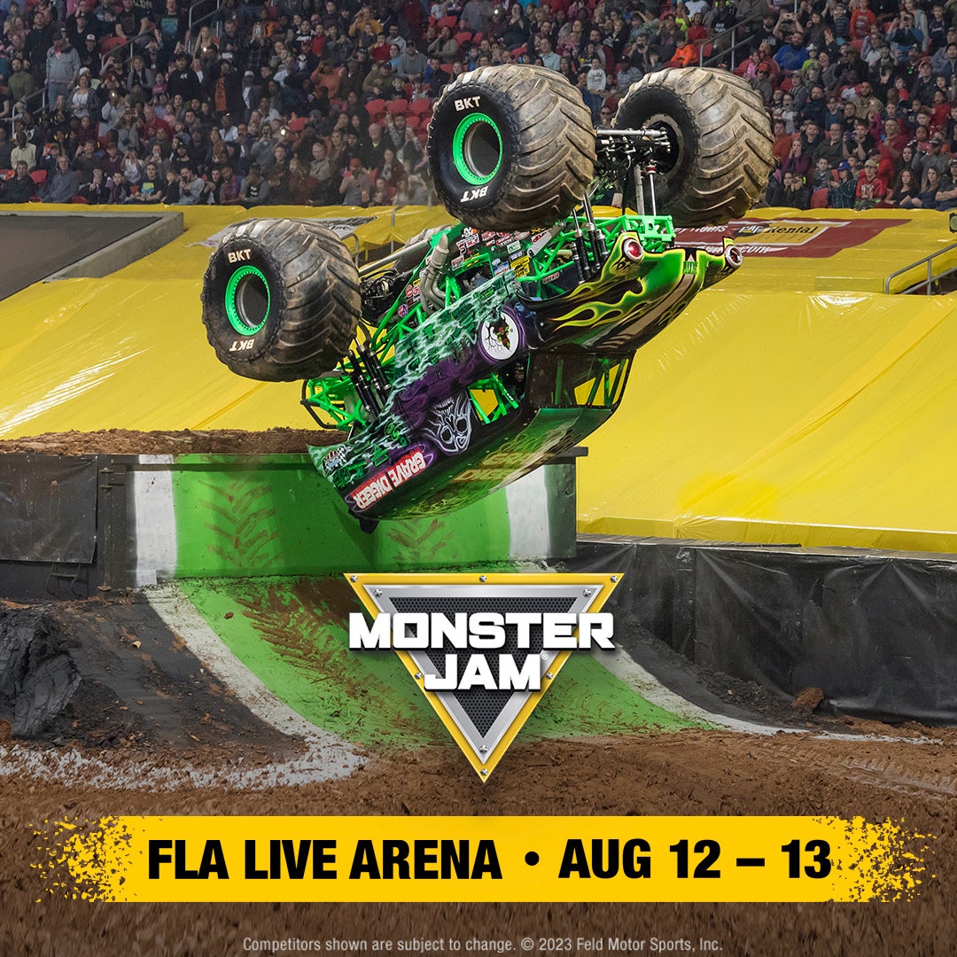More Info for Monster Jam coming to Amerant Bank Arena Aug. 12 & 13!