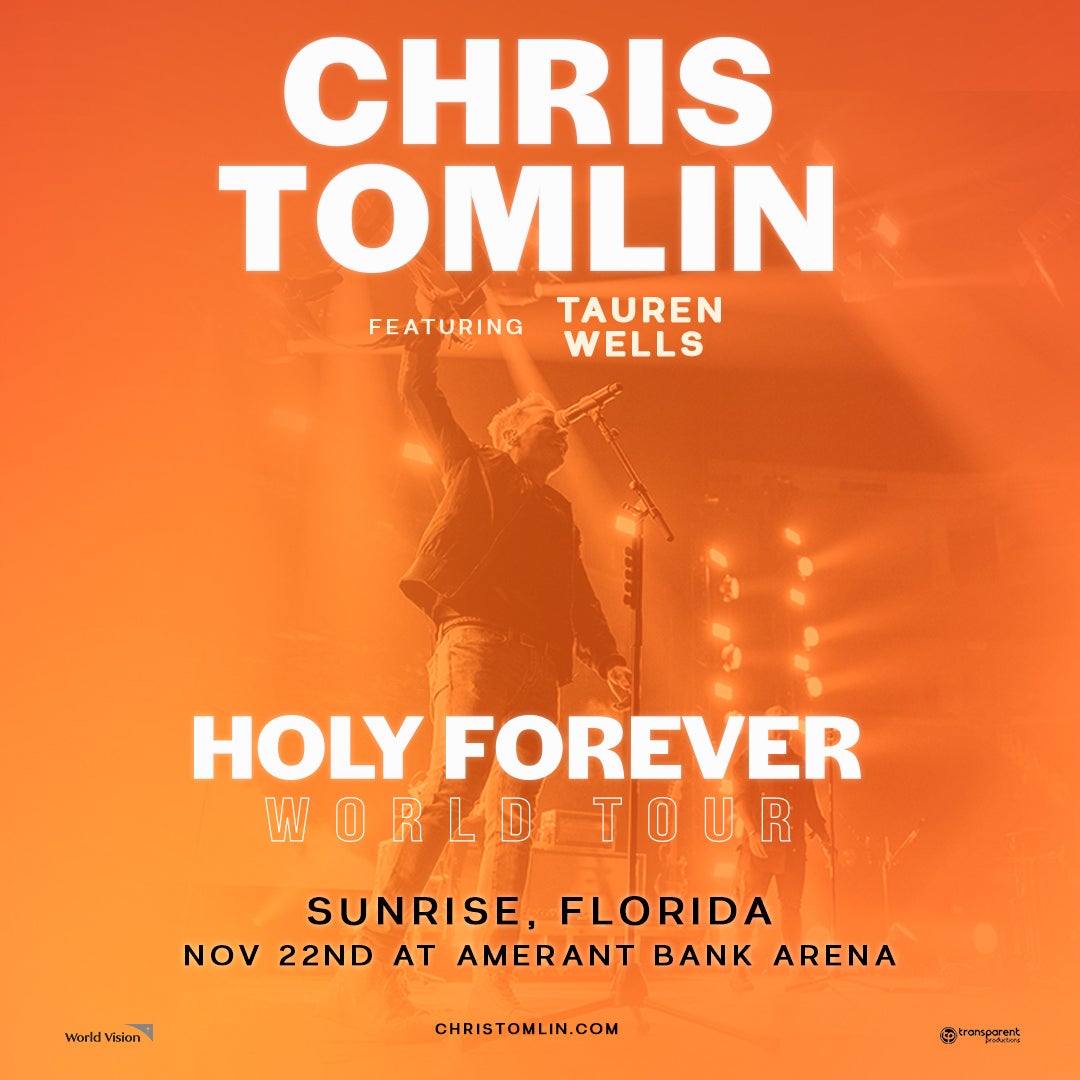 Chris Tomlin Holy Forever World Tour Amerant Bank Arena chris-tomlin-holy-forever-world-tour-amerant-bank-arena