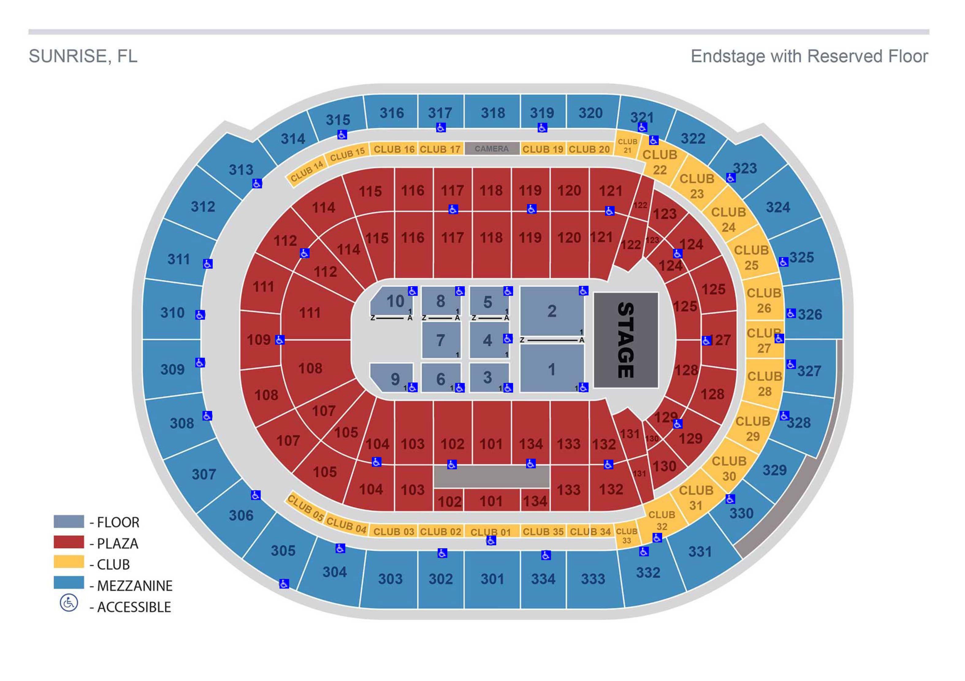 Seating Charts Amerant Bank Arena