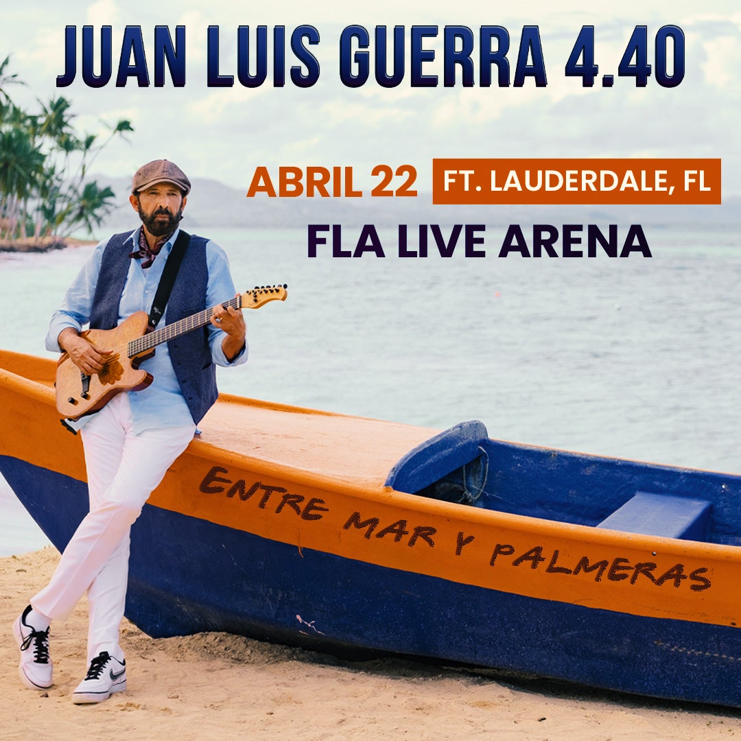 More Info for Juan Luis Guerra Announces Show at Amerant Bank Arena As Part of International “Entre Mar Y Palmeras Tour”