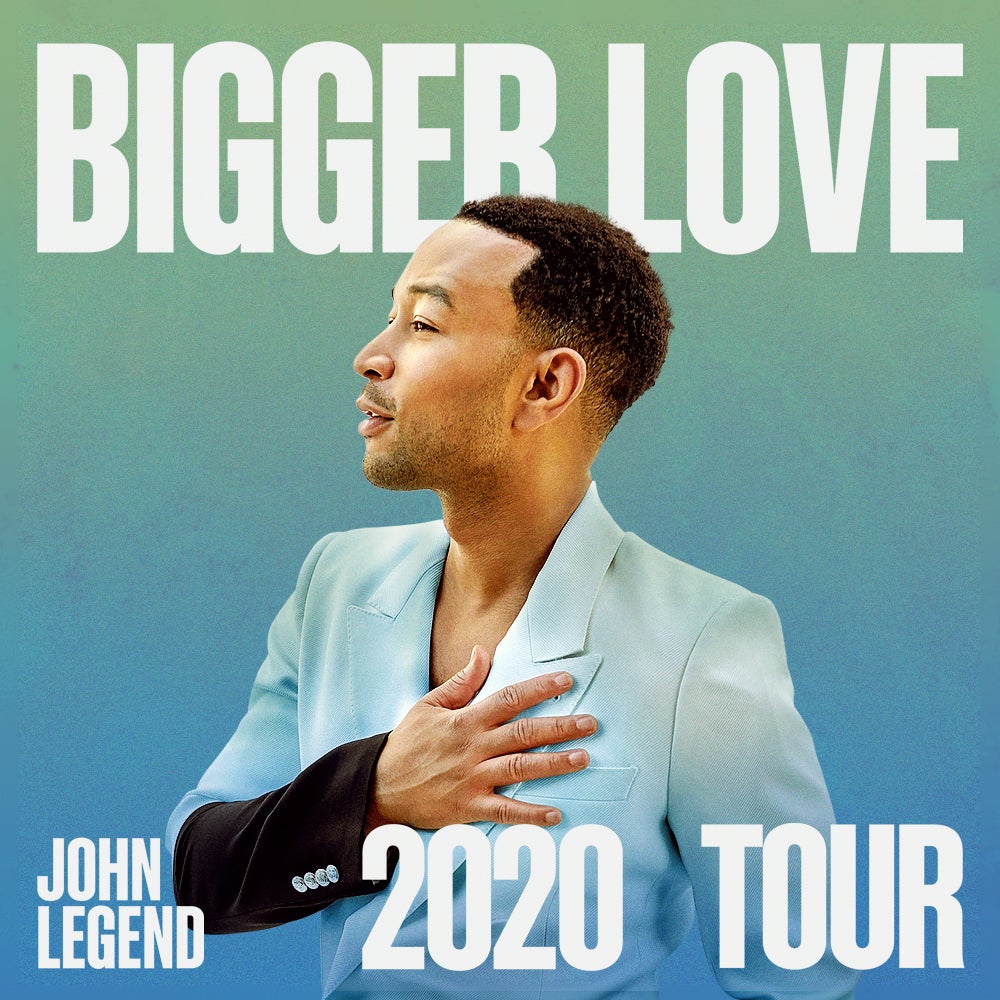 More Info for John Legend Announces Bigger Love 2020 Tour Coming to Amerant Bank Arena August 18