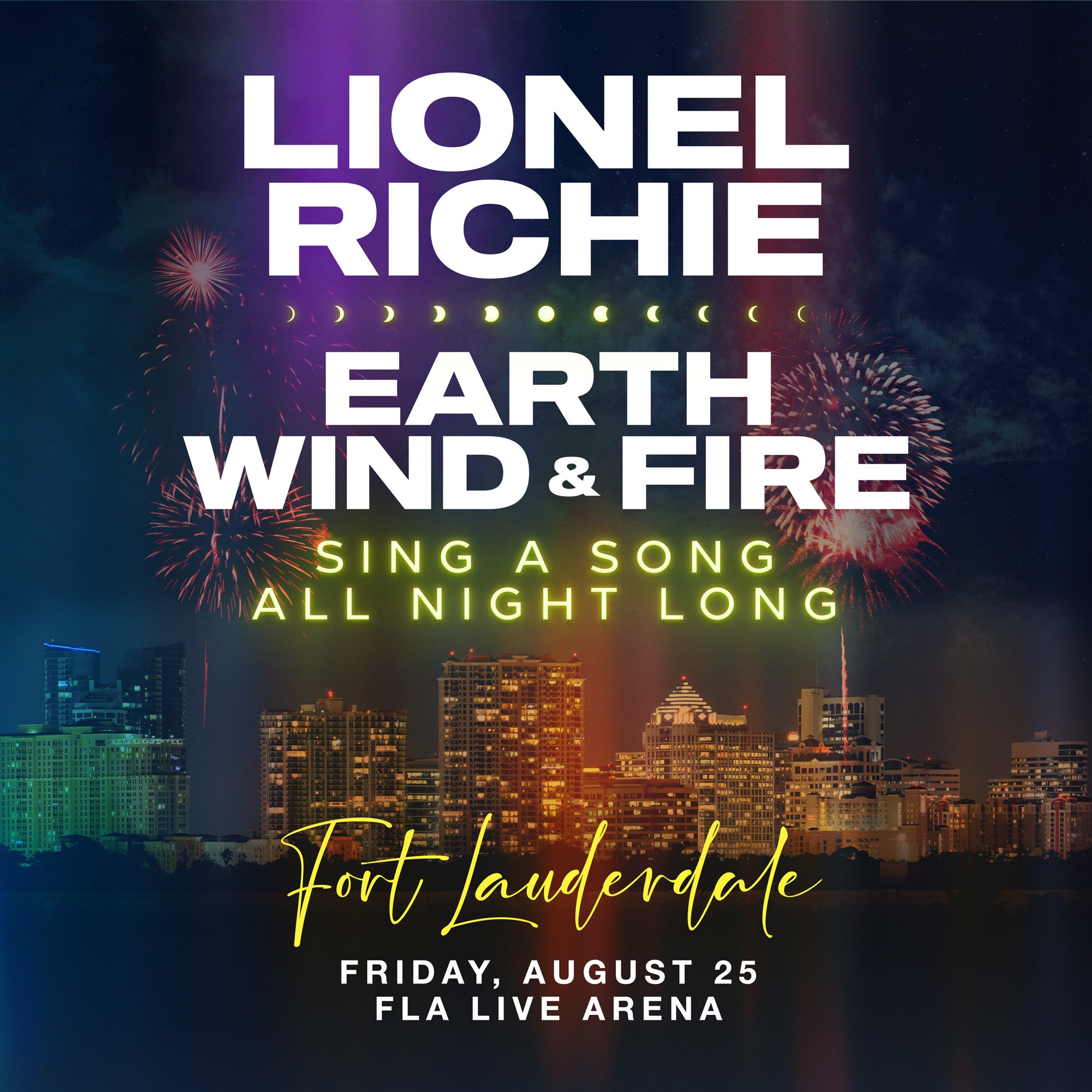 More Info for Lionel Richie and Earth, Wind, & Fire Coming to Amerant Bank Arena on August 25th