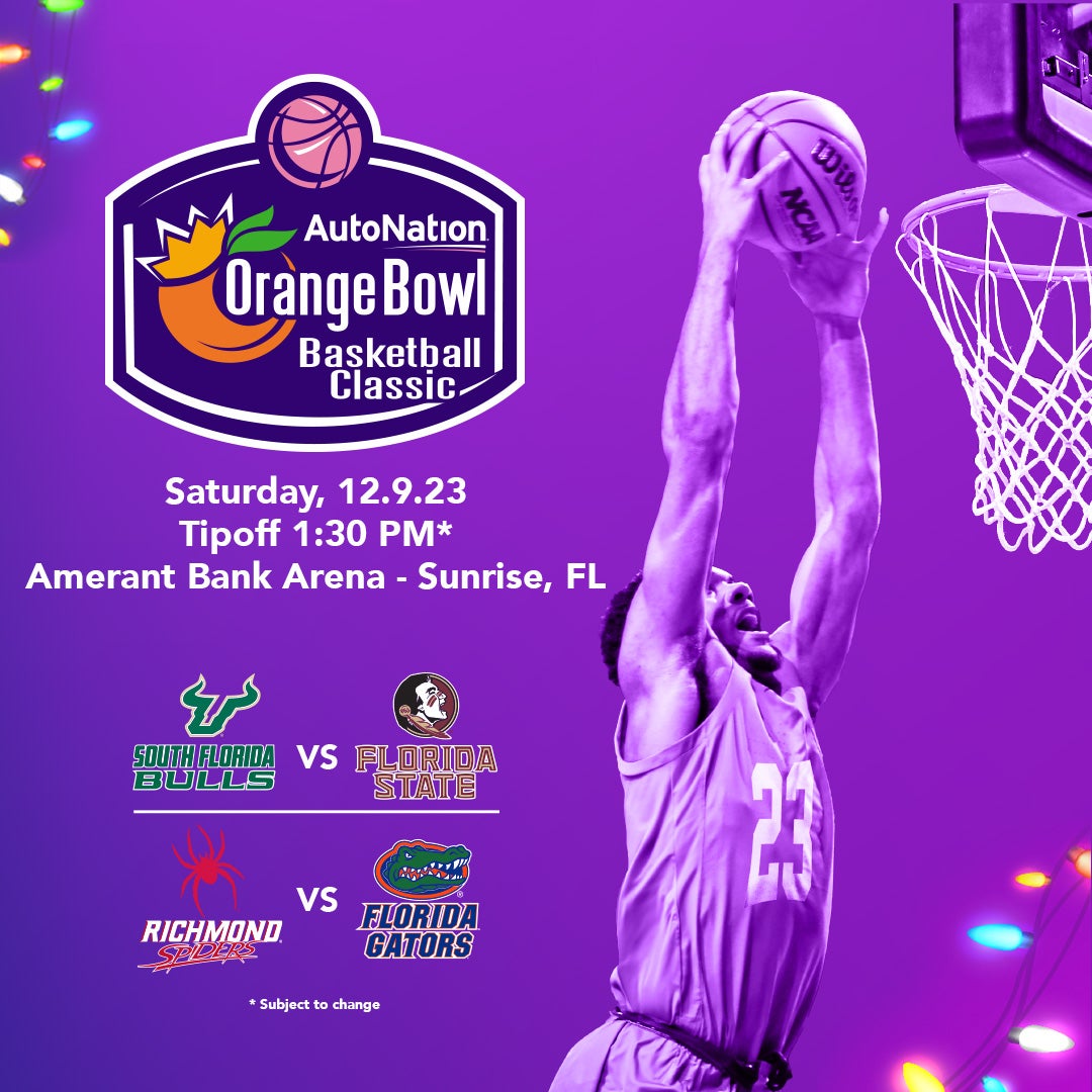 More Info for Tickets now on sale for the 2023 AutoNation Orange Bowl Basketball Classic