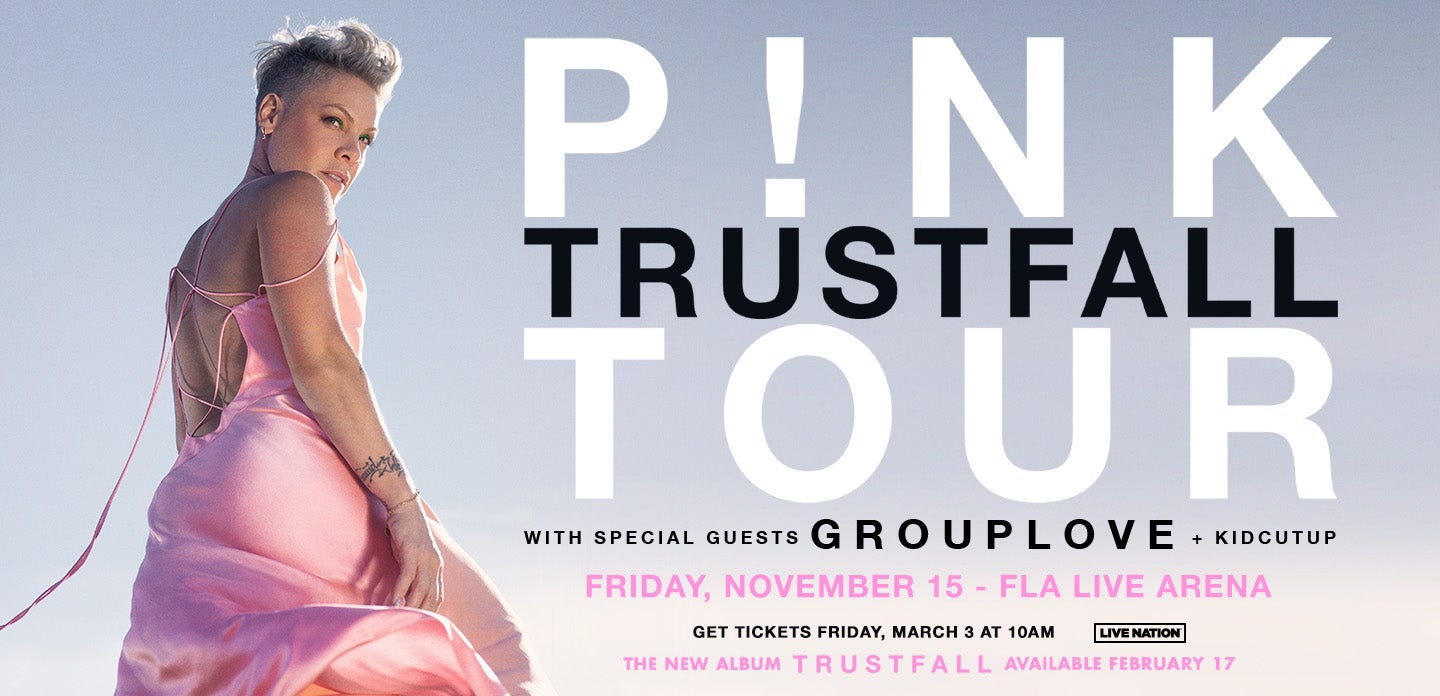 pink tour miami