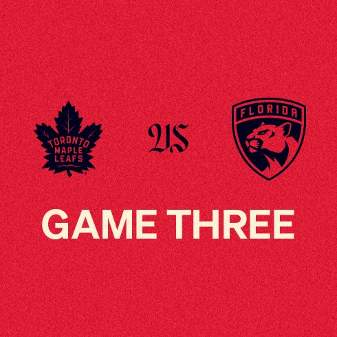 More Info for ROUND 2 GAME 3: TOR VS FLA