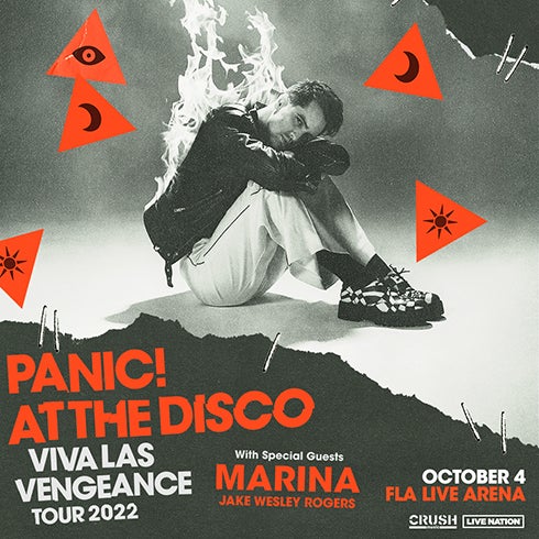 More Info for Panic! At the Disco Announces Worldwide Arena Tour, Comes to Amerant Bank Arena on Oct. 4, 2022