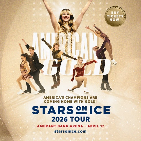 U.S. OLYMPIC GOLD MEDALISTS HEADLINE 2026 STARS ON ICE TOUR HEADED TO AMERANT BANK ARENA ON APRIL 17