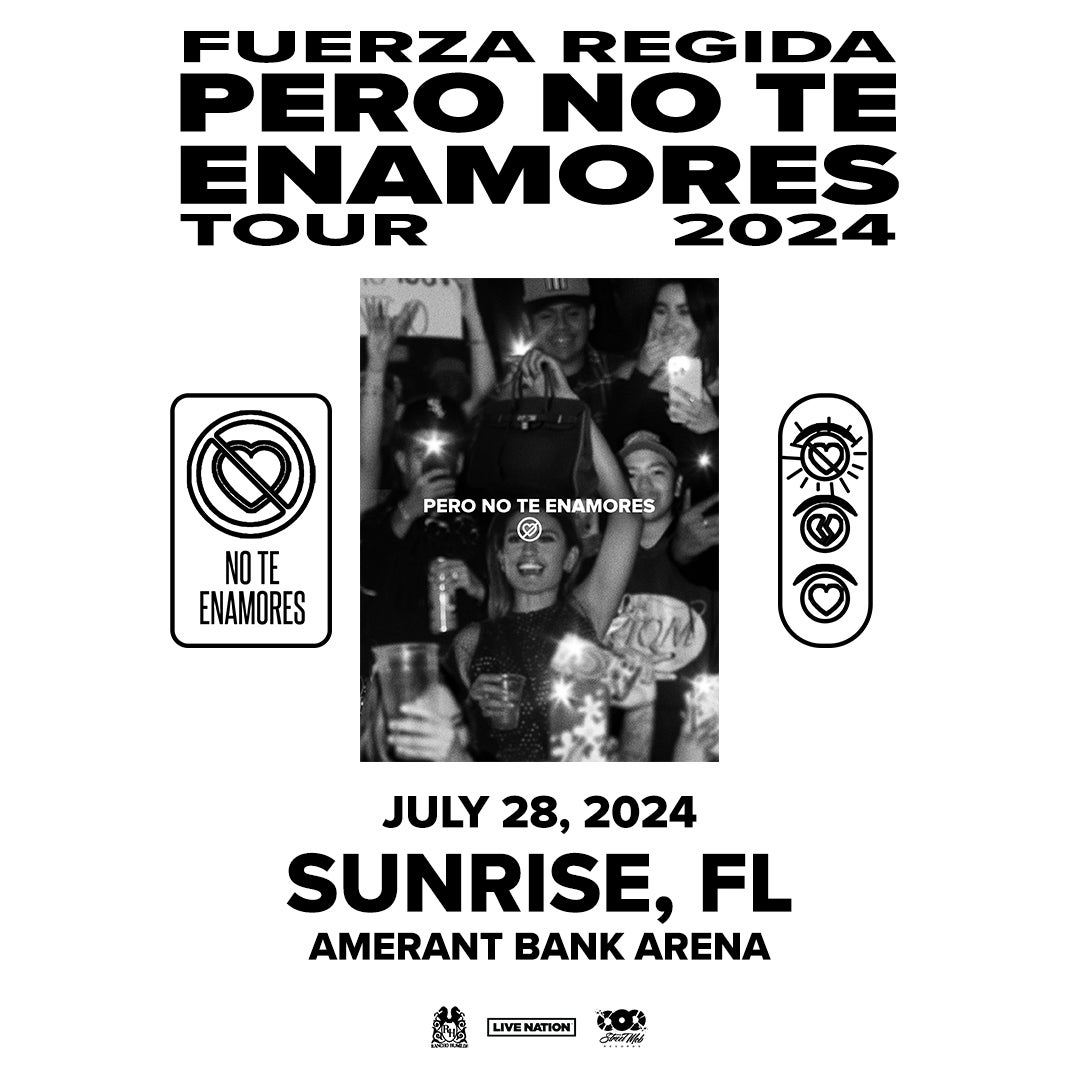 More Info for SUPERSTAR MEXICAN ACT FUERZA REGIDA ANNOUNCES "PERO NO TE ENAMORES TOUR," THEIR SUMMER 2024 US TOUR