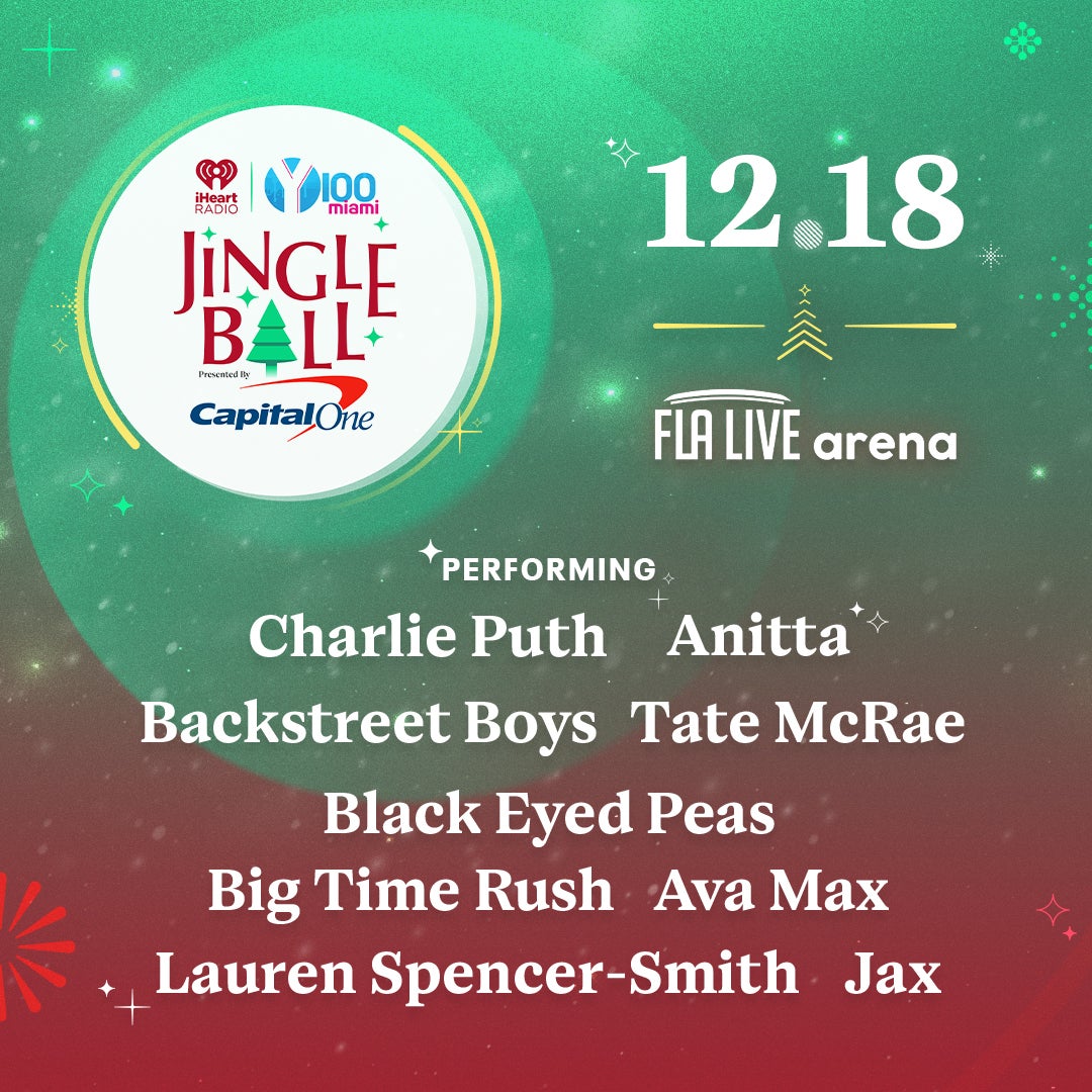 More Info for iHeartRadio Y100’s Jingle Ball 2022 Presented By Capital One rings in the season at Amerant Bank Arena!