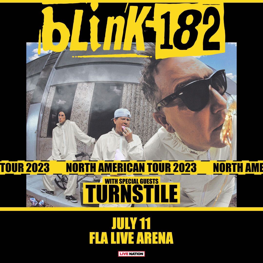 More Info for blink-182 coming to Amerant Bank Arena on July 11, 2023